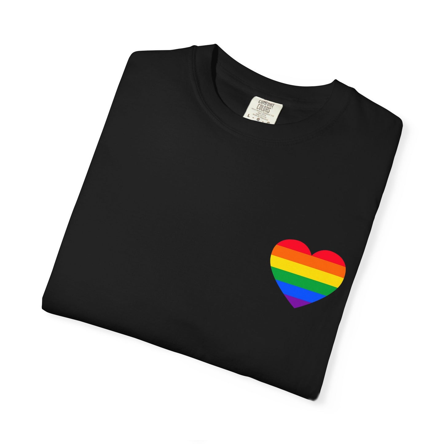 Rainbow Heart T-shirt - LGBTQ+ Pride Tee