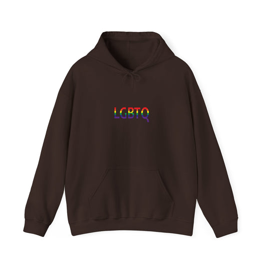 LGBTQ Pride Hooded Sweatshirt, Cozy LGBTQ Apparel, Comfortable Unisex Hoodie, Pride Month Fashion, Equality Gift