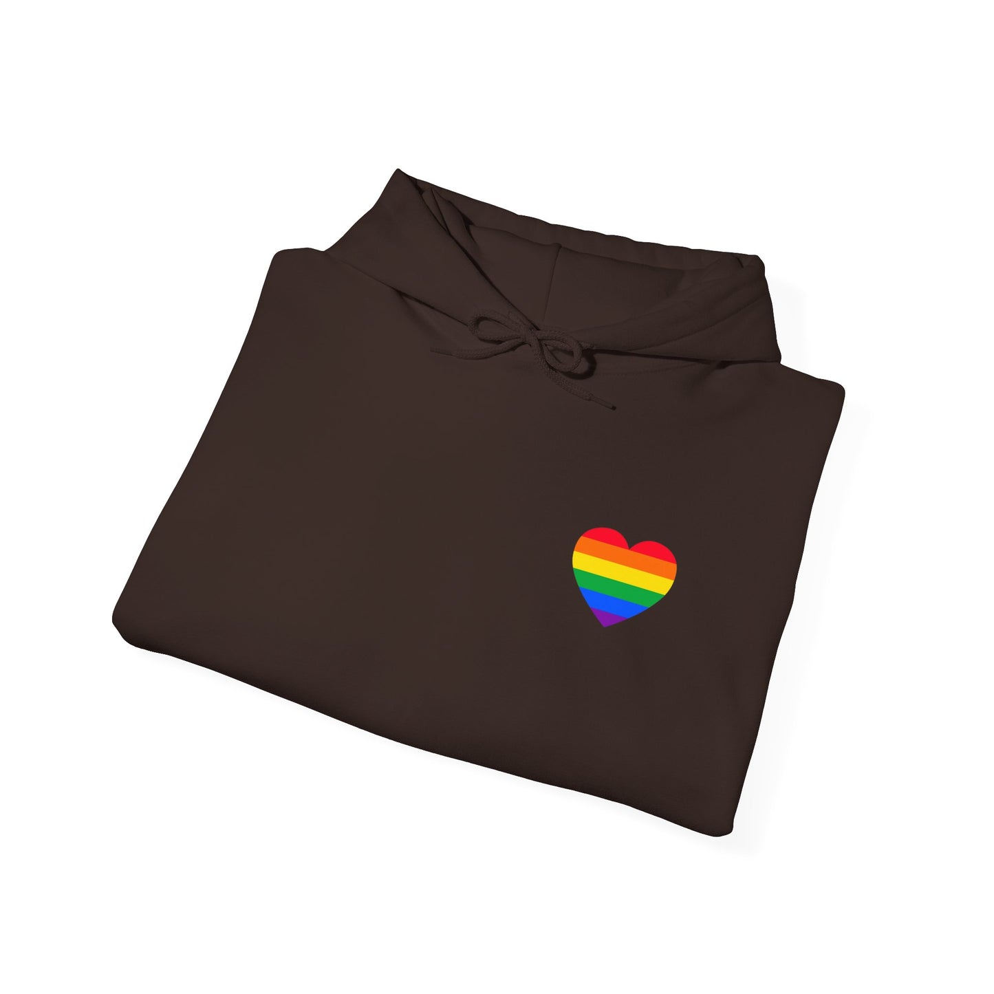 Pride Heart Hoodie - LGBTQ+ Apparel