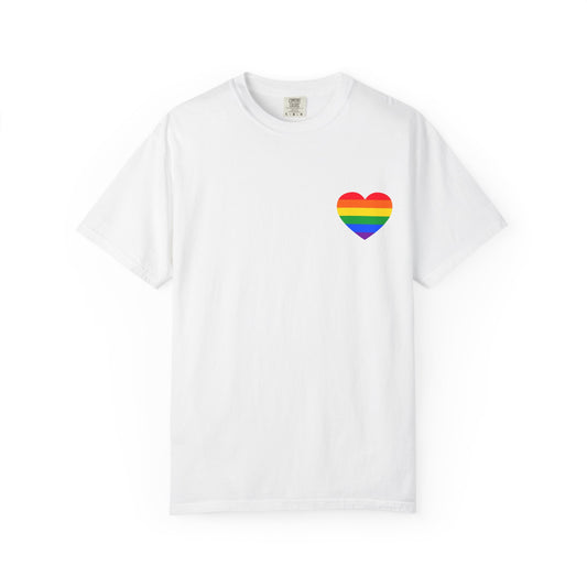Rainbow Heart T-shirt - LGBTQ+ Pride Tee