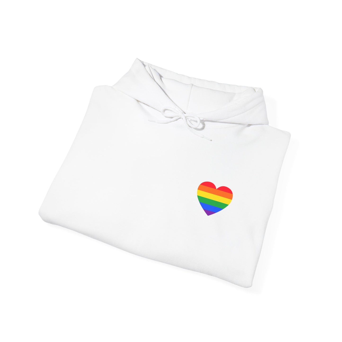 Pride Heart Hoodie - LGBTQ+ Apparel
