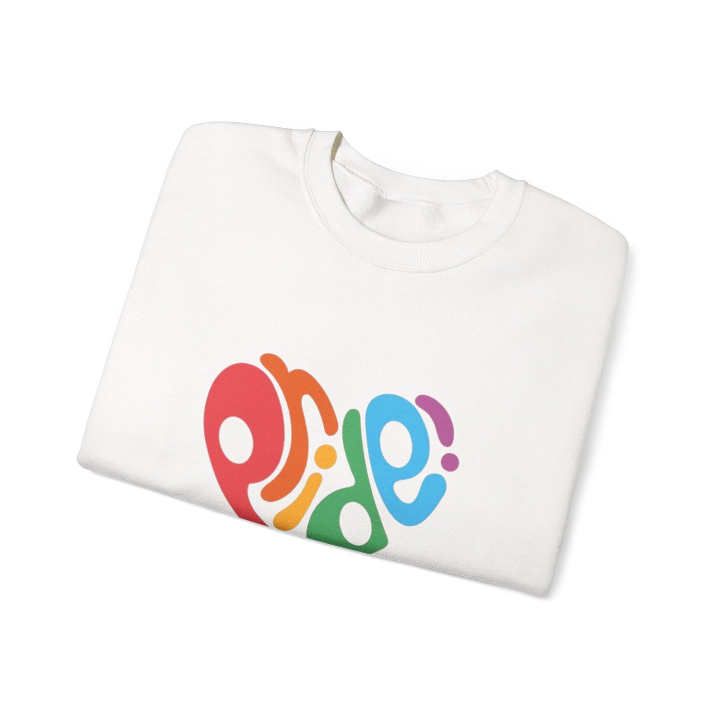 Pride Love Unisex Crewneck Sweatshirt, LGBTQ+ Apparel, Casual Wear, Pride Month, Gift for Friends, Cozy Seasonal Top