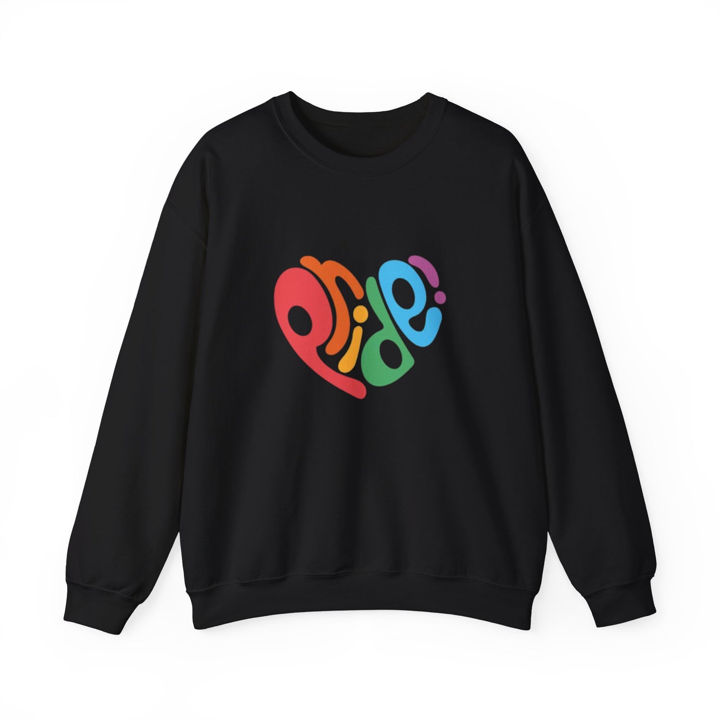 Pride Love Unisex Crewneck Sweatshirt, LGBTQ+ Apparel, Casual Wear, Pride Month, Gift for Friends, Cozy Seasonal Top