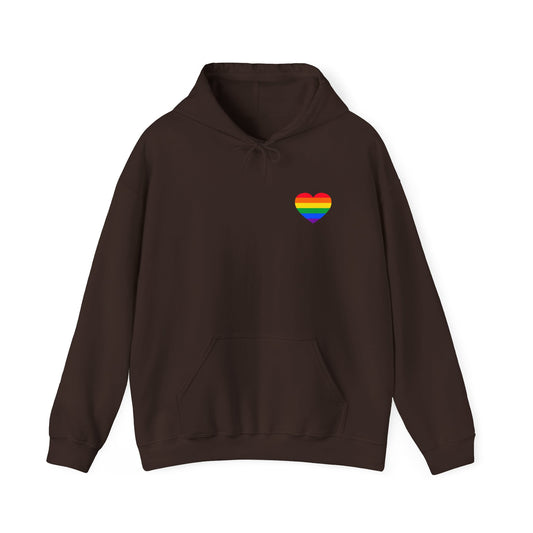Pride Heart Hoodie - LGBTQ+ Apparel