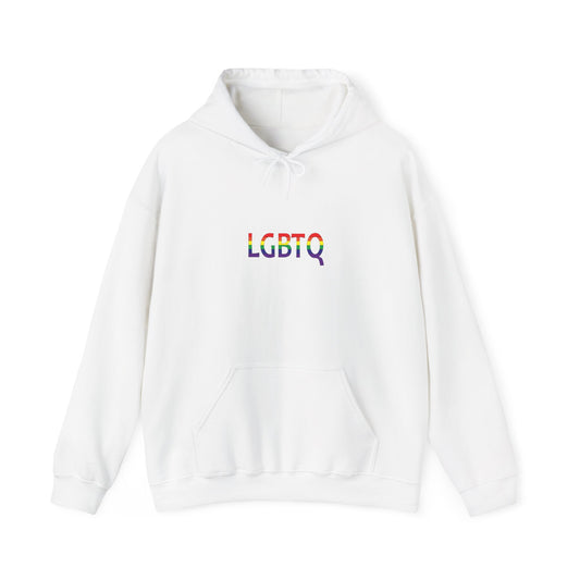 LGBTQ Pride Hooded Sweatshirt, Cozy LGBTQ Apparel, Comfortable Unisex Hoodie, Pride Month Fashion, Equality Gift