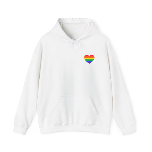 Pride Heart Hoodie - LGBTQ+ Apparel